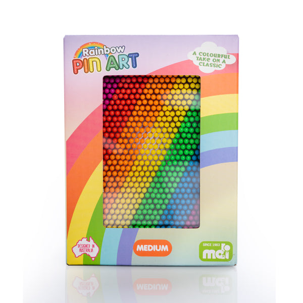 Small Rainbow Pin Art