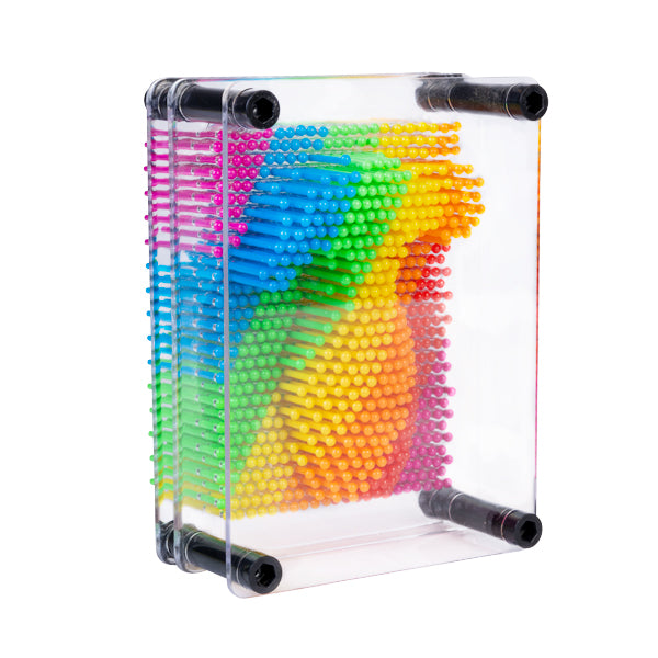 Small Rainbow Pin Art