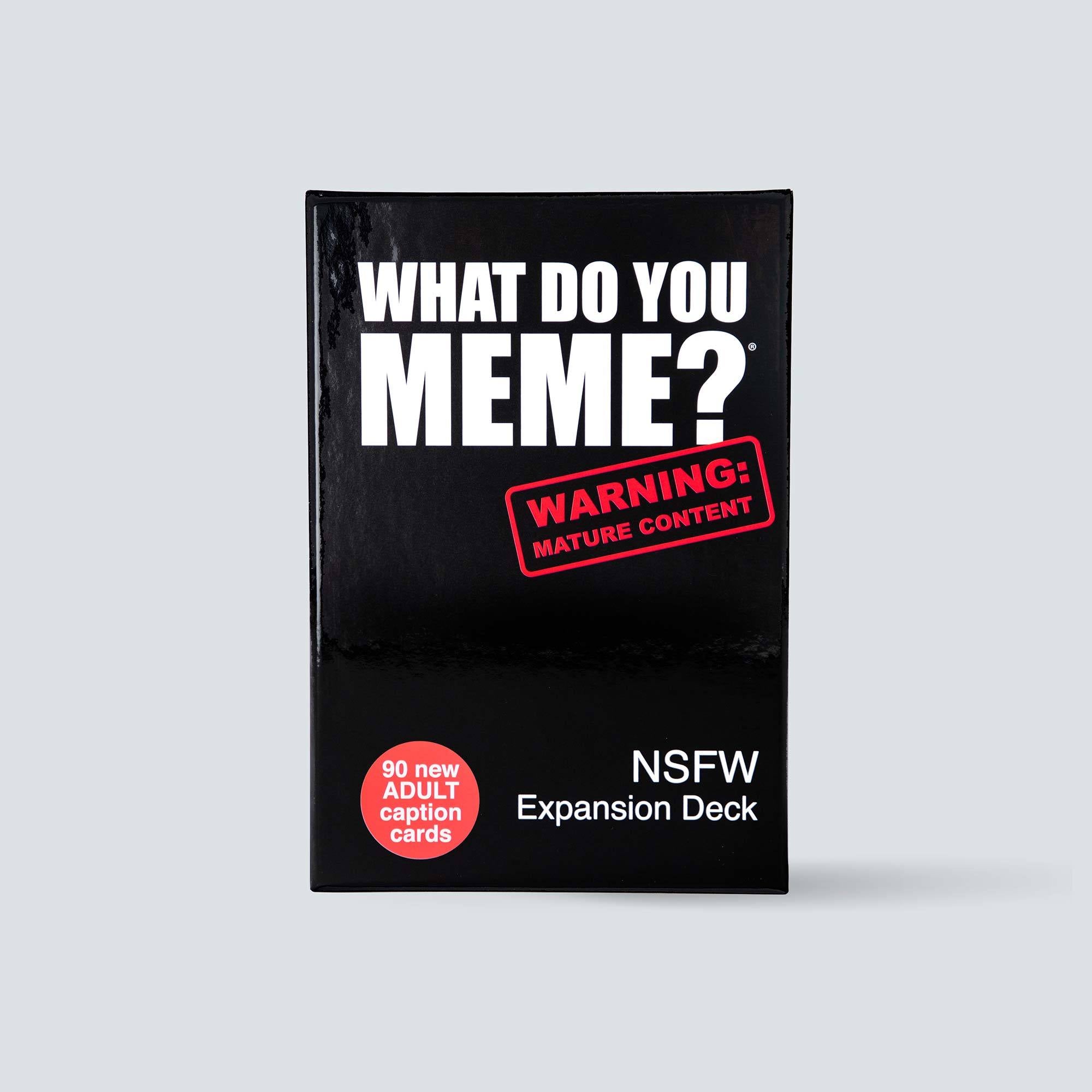 What do you Meme? NSFW Expansion deck