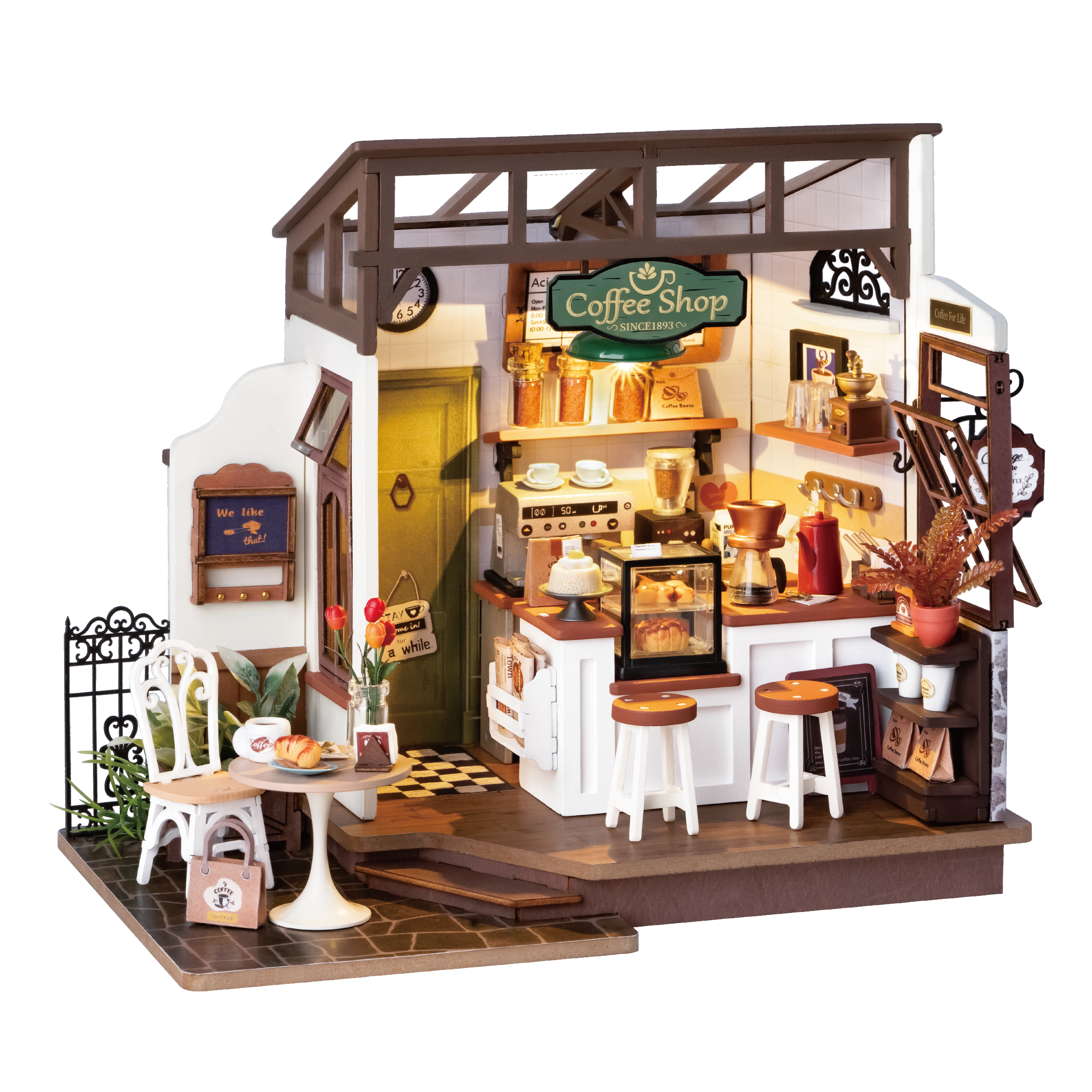 Slow Life Cafe - DIY Mini House