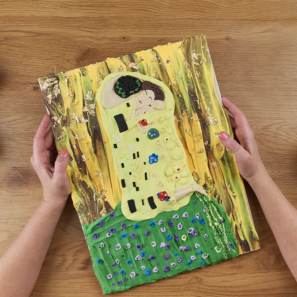 The Kiss - Okto 3D Sensory Art Painting Creative Set