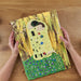 The Kiss - Okto 3D Sensory Art Painting Creative Set