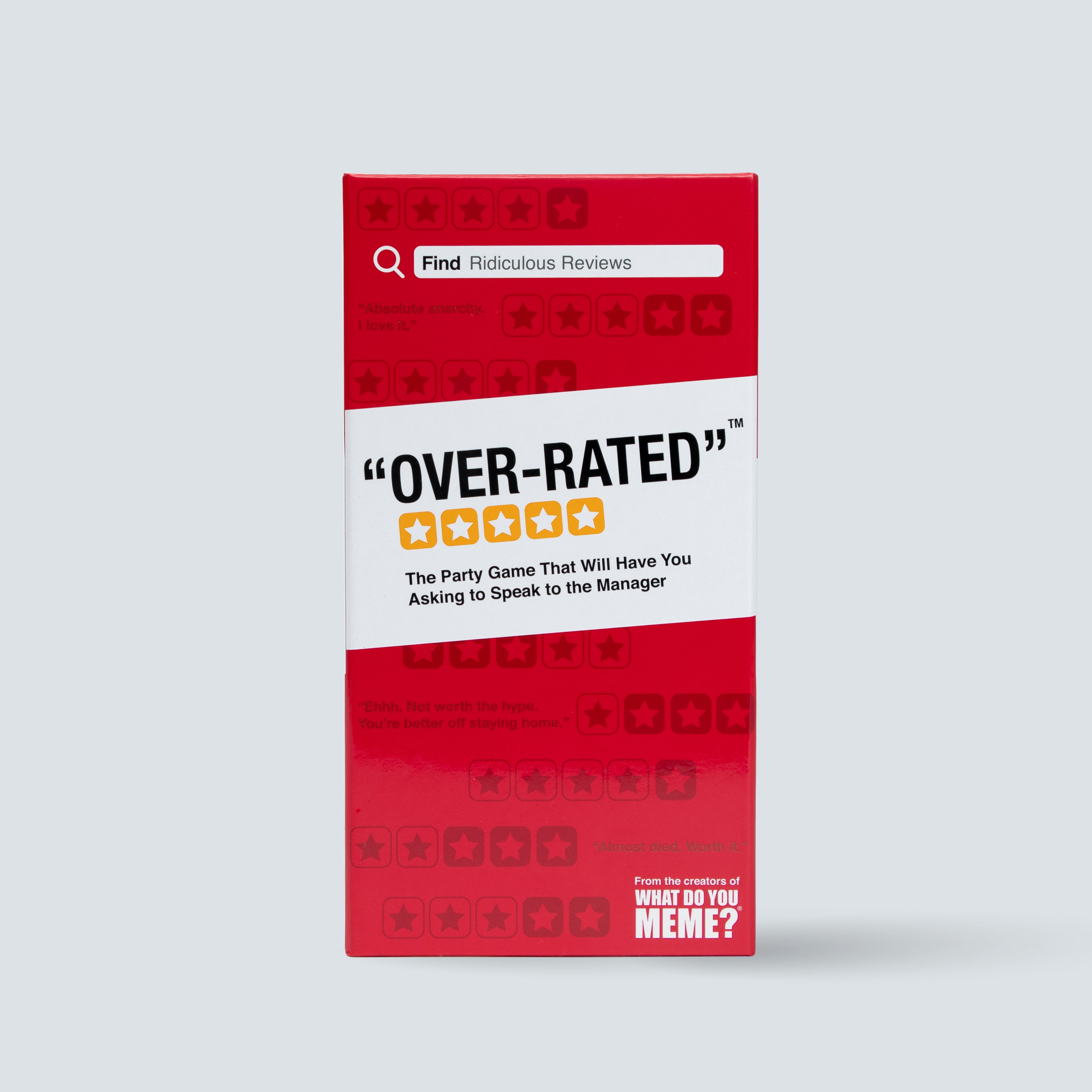 Over-Rated