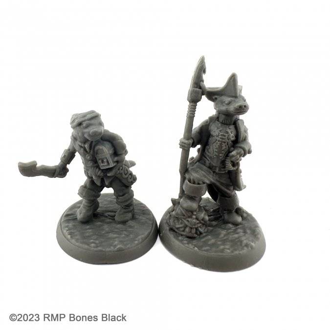 Otterfolk Goblin Hunter and Pirate- Reaper: Bones Black
