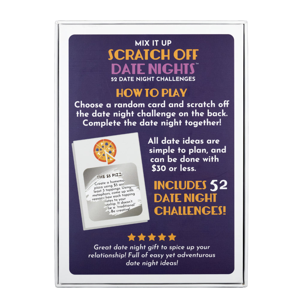 Scratch Off Date Nights - Project Genius