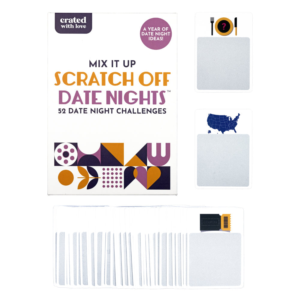Scratch Off Date Nights - Project Genius