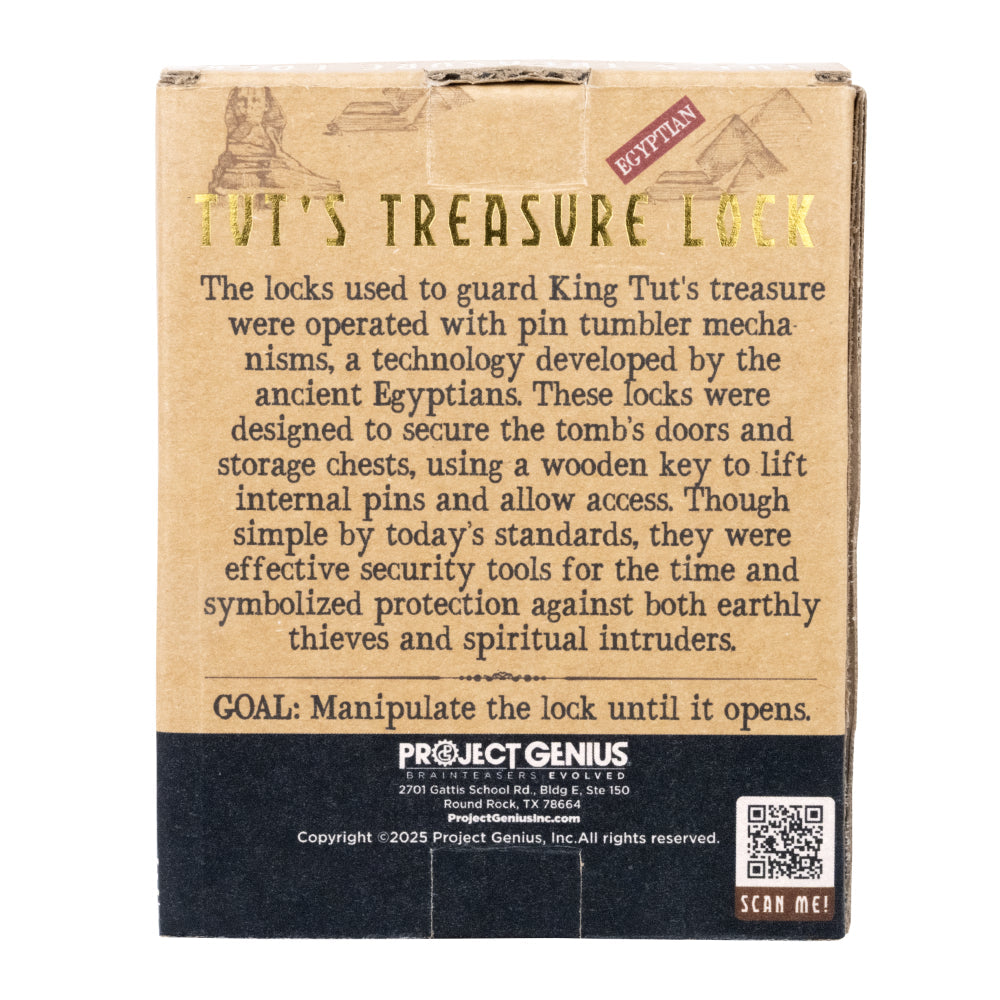 Tut's Treasure Lock - True Genius