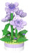 Violet - Mini Bricks Potted Colour