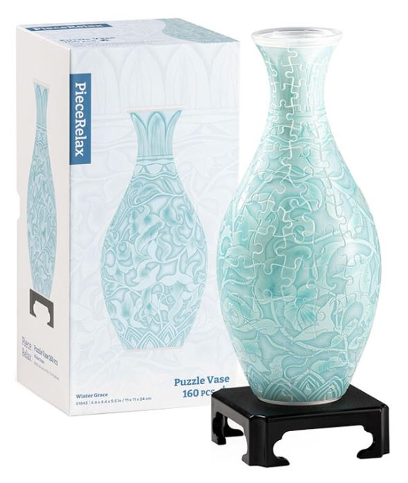 Touch Art Winter Grace - Puzzle Vase