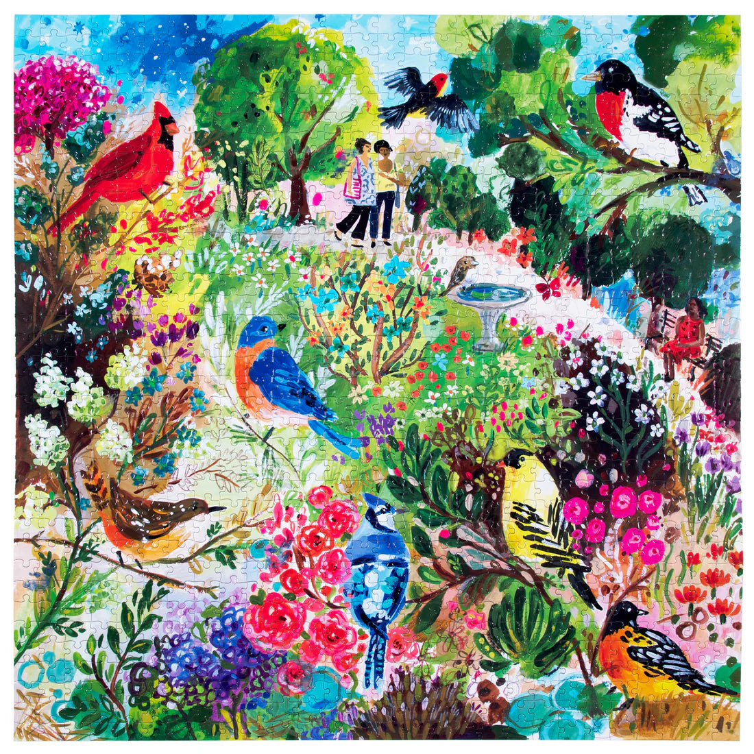Birds in Park - 1000pc eeBoo