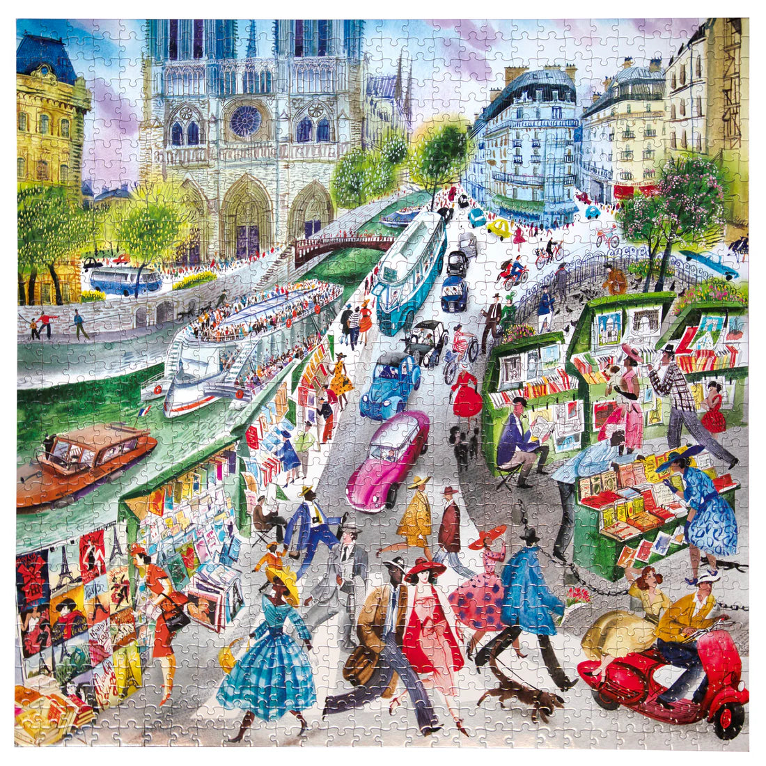 Paris Bookseller - 1000pc eeBoo