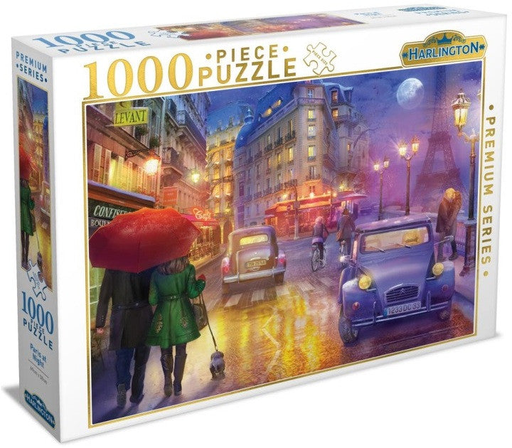 Paris at Night 1000 pieces - Harlington Thomas Kinkade
