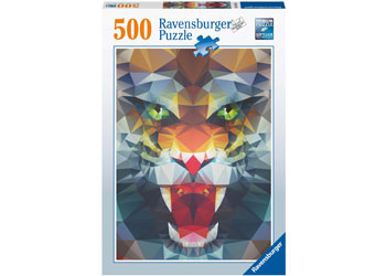 Polygon Lion Puzzle 500pc