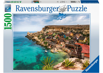 Popey Village, Malta 1500p - Ravensburger
