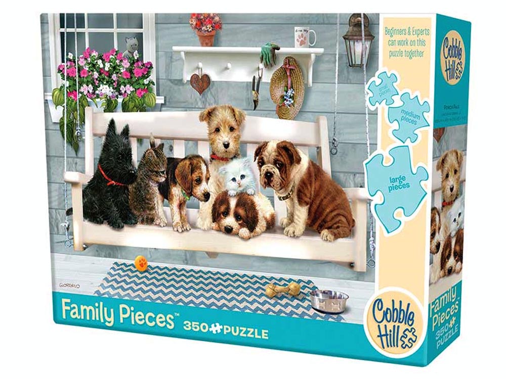Porch Pals 350pc Family Pieces (half large format half normal)