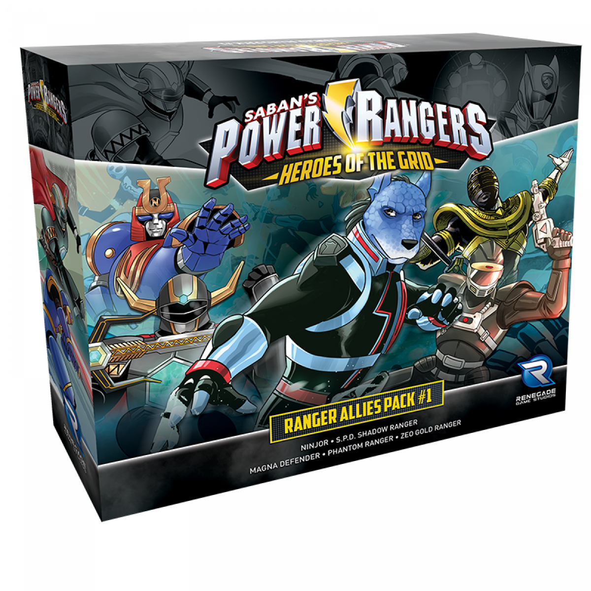 Ranger Allies Pack #1 Power Rangers Heroes of the Grid