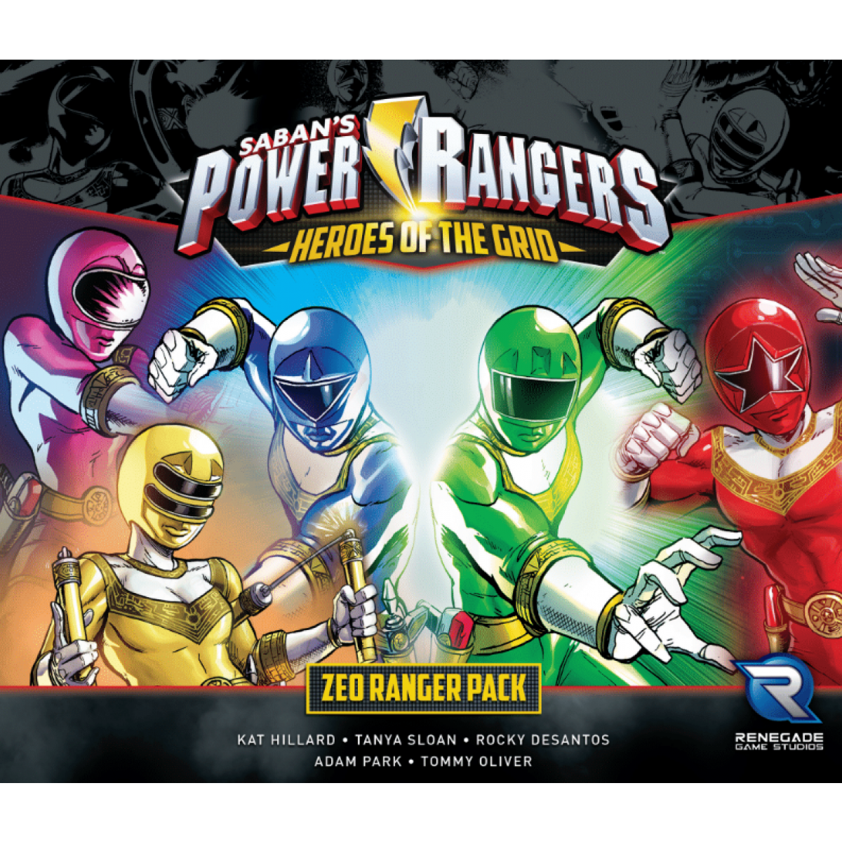 Power Rangers Heroes of the Grid - ZEO Ranger Pack