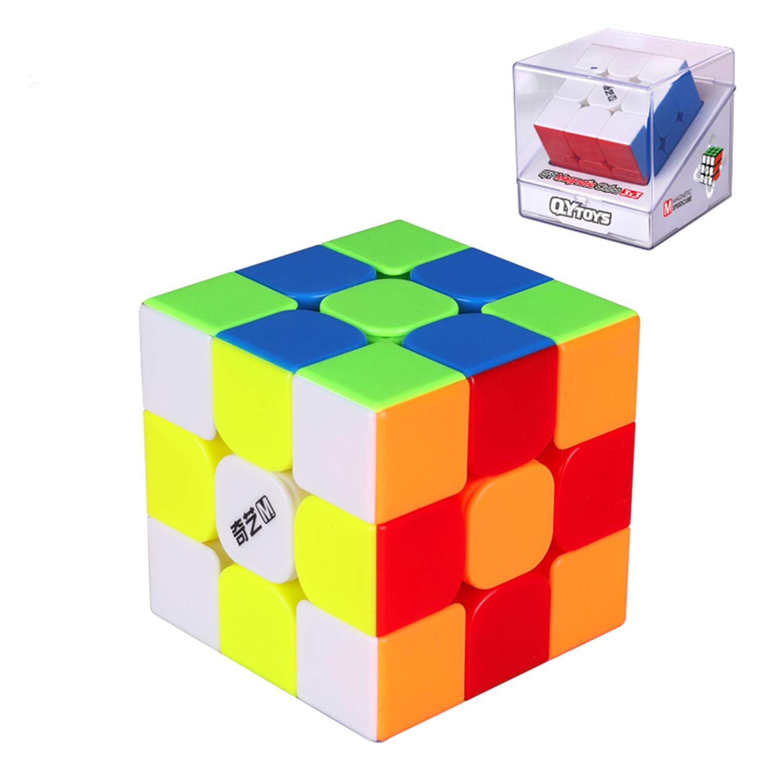 3x3 Stickerless Magnetic Cube - QiYi
