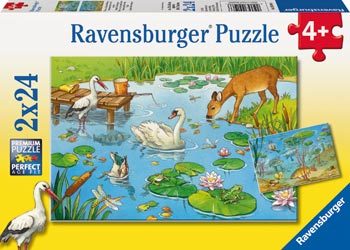 Above And Below The Pond Puzzle 2X24P