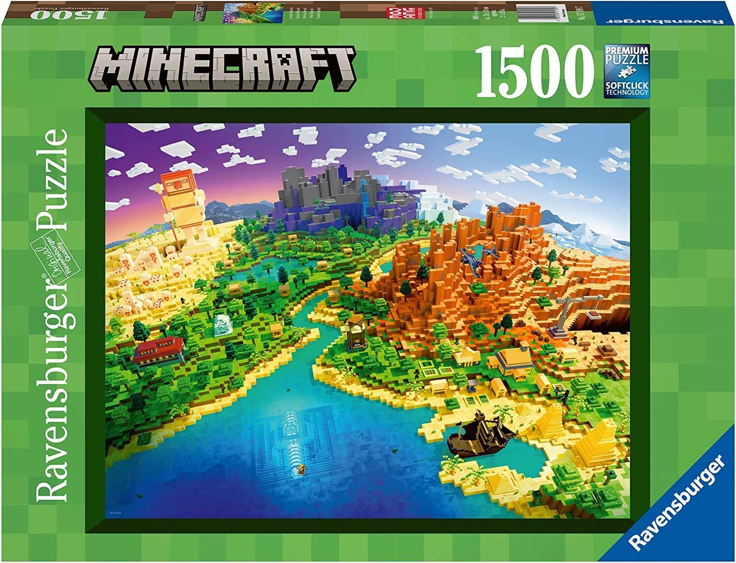 World of Minecraft 1500pc - Ravensburger
