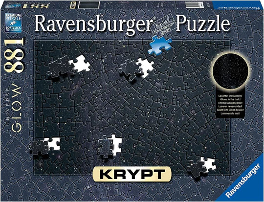 Krypt Unverse Glow Spiral Puzzle 881p - RAVENSBURGER