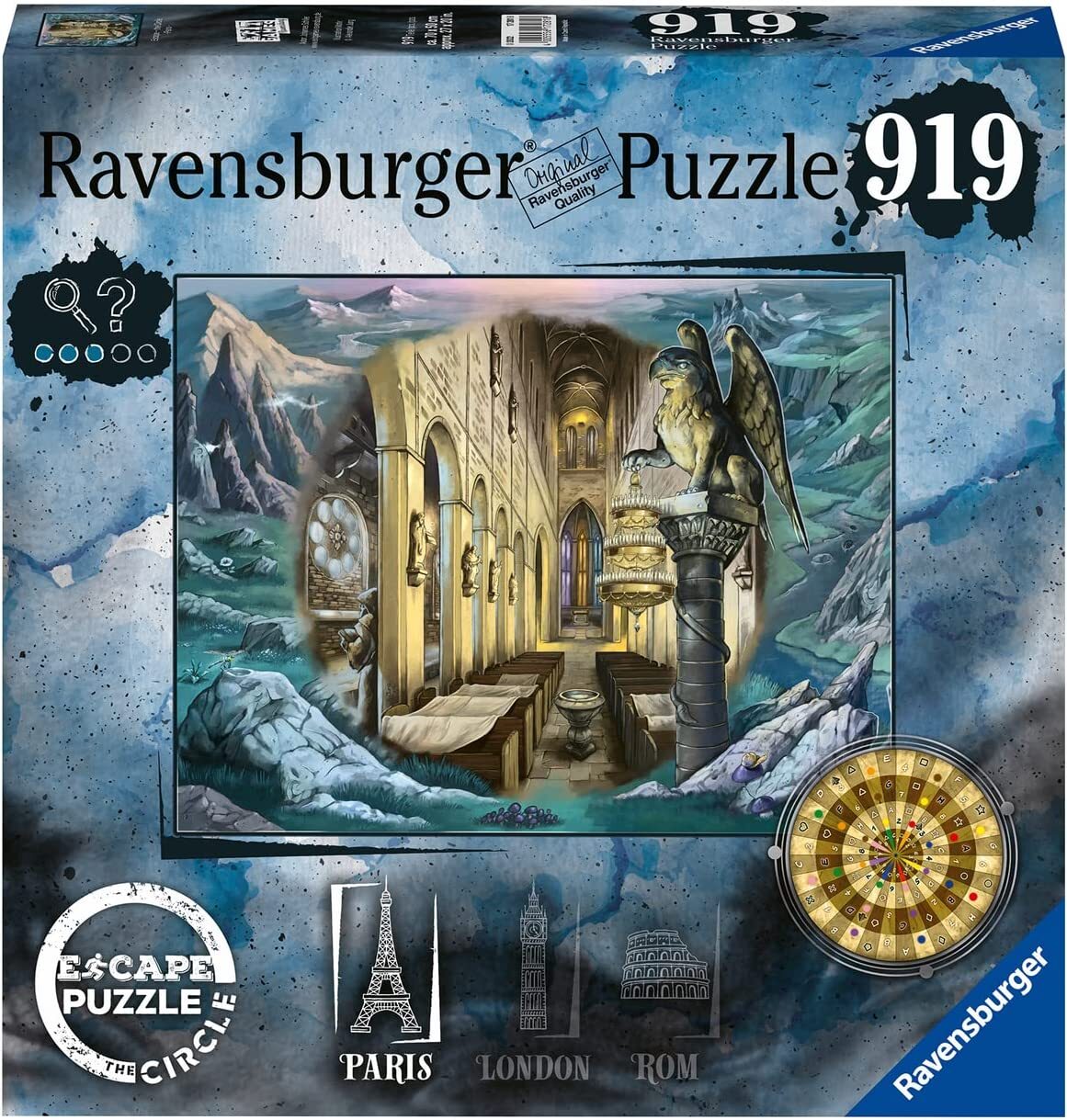 ESCAPE - the Circle - Paris 919p - RAVENSBURGER