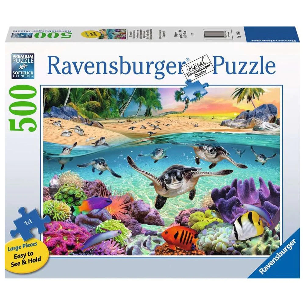 Race of the Baby Sea Turtles LF500p - RAVENSBURGER