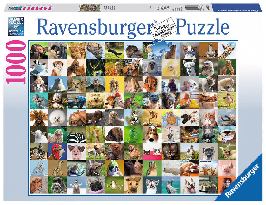 99 Funny Animals Puzzle 1000Pc