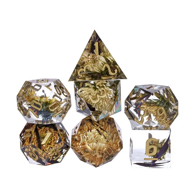 Gold Flower Gold - Games World Dice