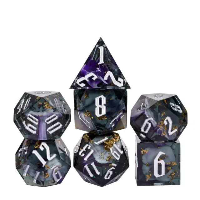 Magic Aura Sharp BLACK GOLD SILVER - Games World Dice