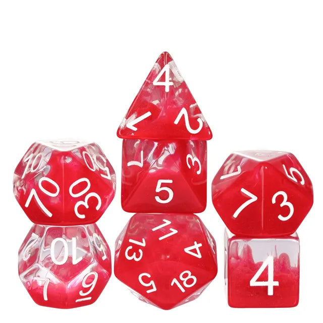 Vital Blast Red/White- Games World Dice