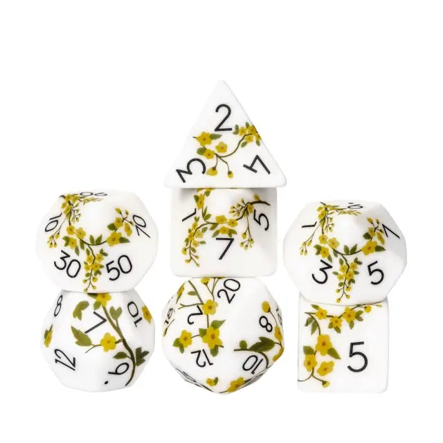 Yellow Plum Blossom - Games World Dice