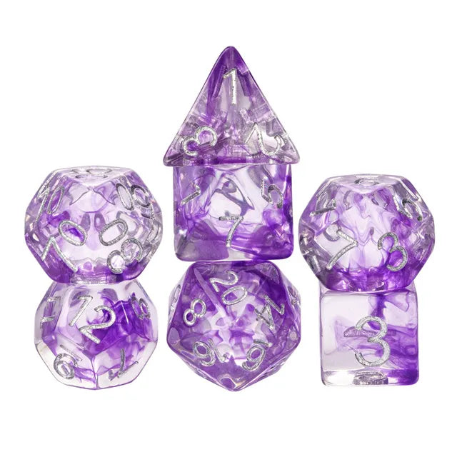 Vital Blast Purple/Silver - Games World Dice