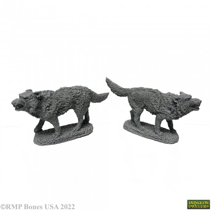 Dire Wolves (2) - Reaper Dungeon Dwellers