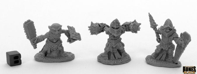 Bloodstone Gnome Warriors- Reaper: Black Bones