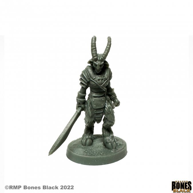 Satyr Warrior Reaper: Bones Black: