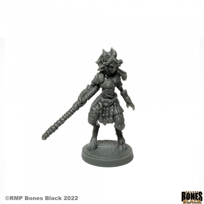 Faun Warrior Reaper: Bones Black: