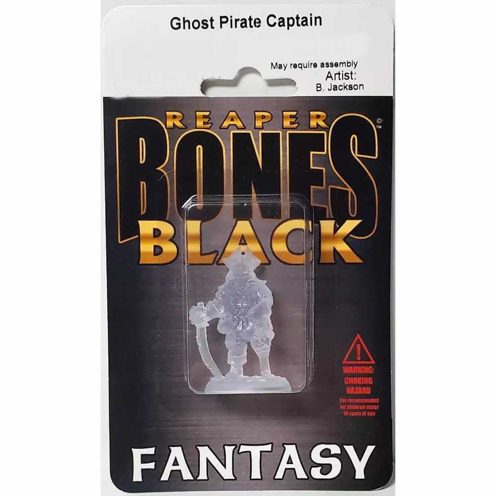 Ghost Pirate Captain Reaper: Bones Black: