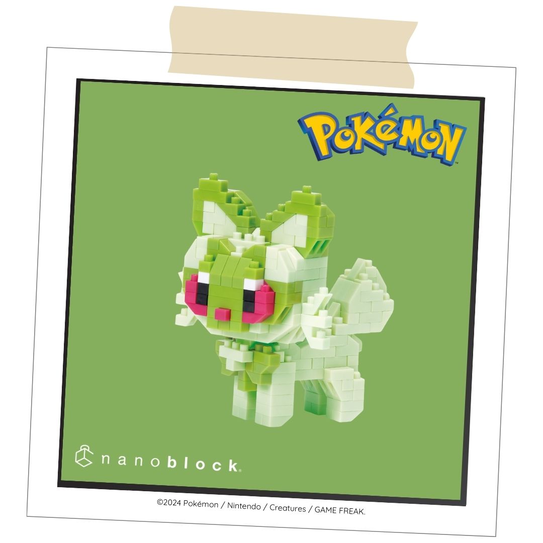 Sprigatito RS - Pokemon - NanoBlock
