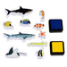 Set of Mini Stamps - Ocean