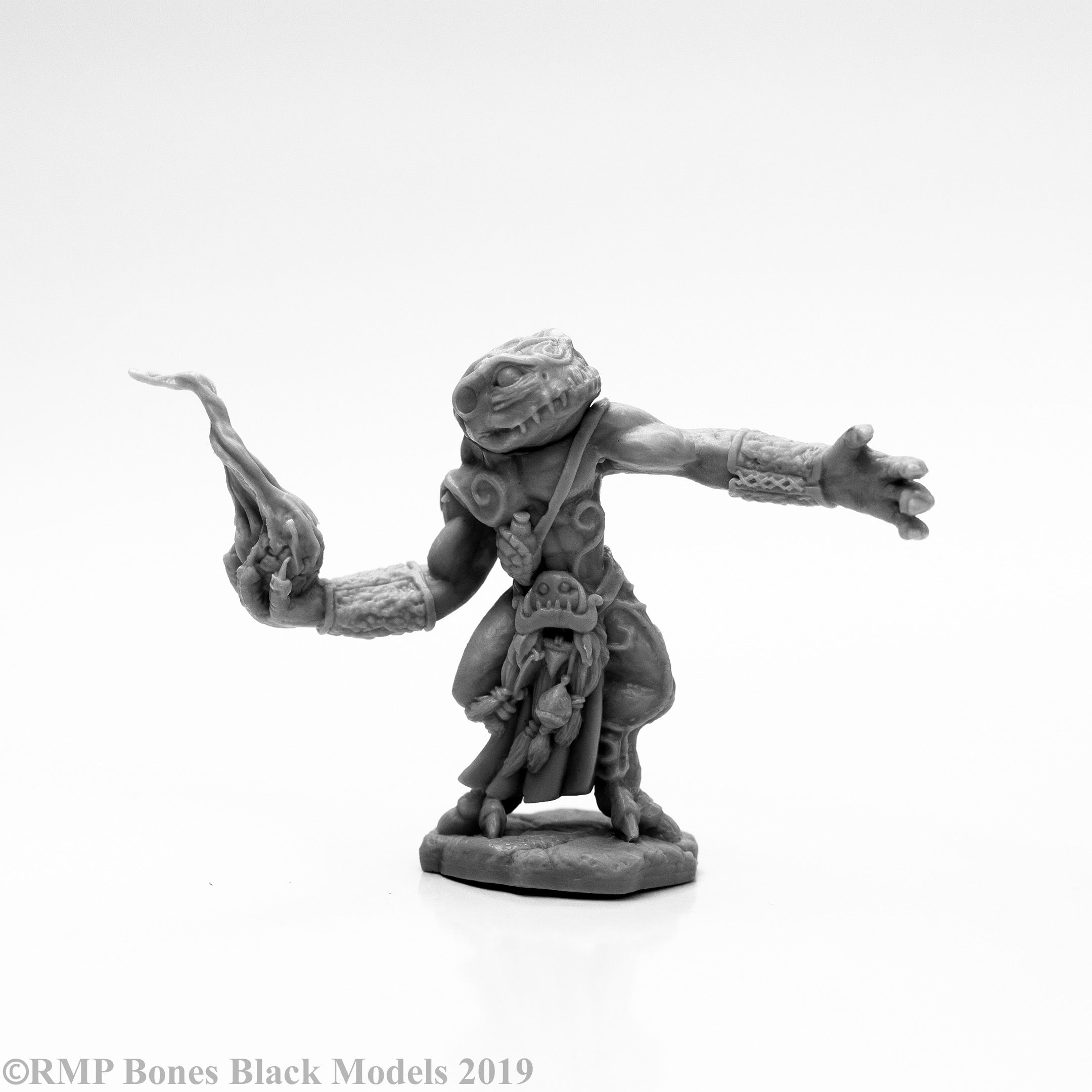 Chaos Toad Sorcerer - Reaper Bones Black