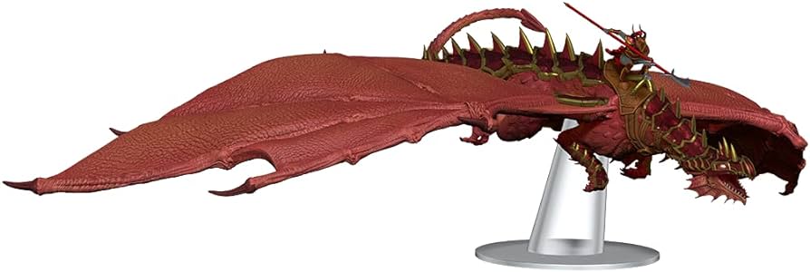 Red Ruin & Red Dragonnel - Dragonlance - D&D Icons of the realms