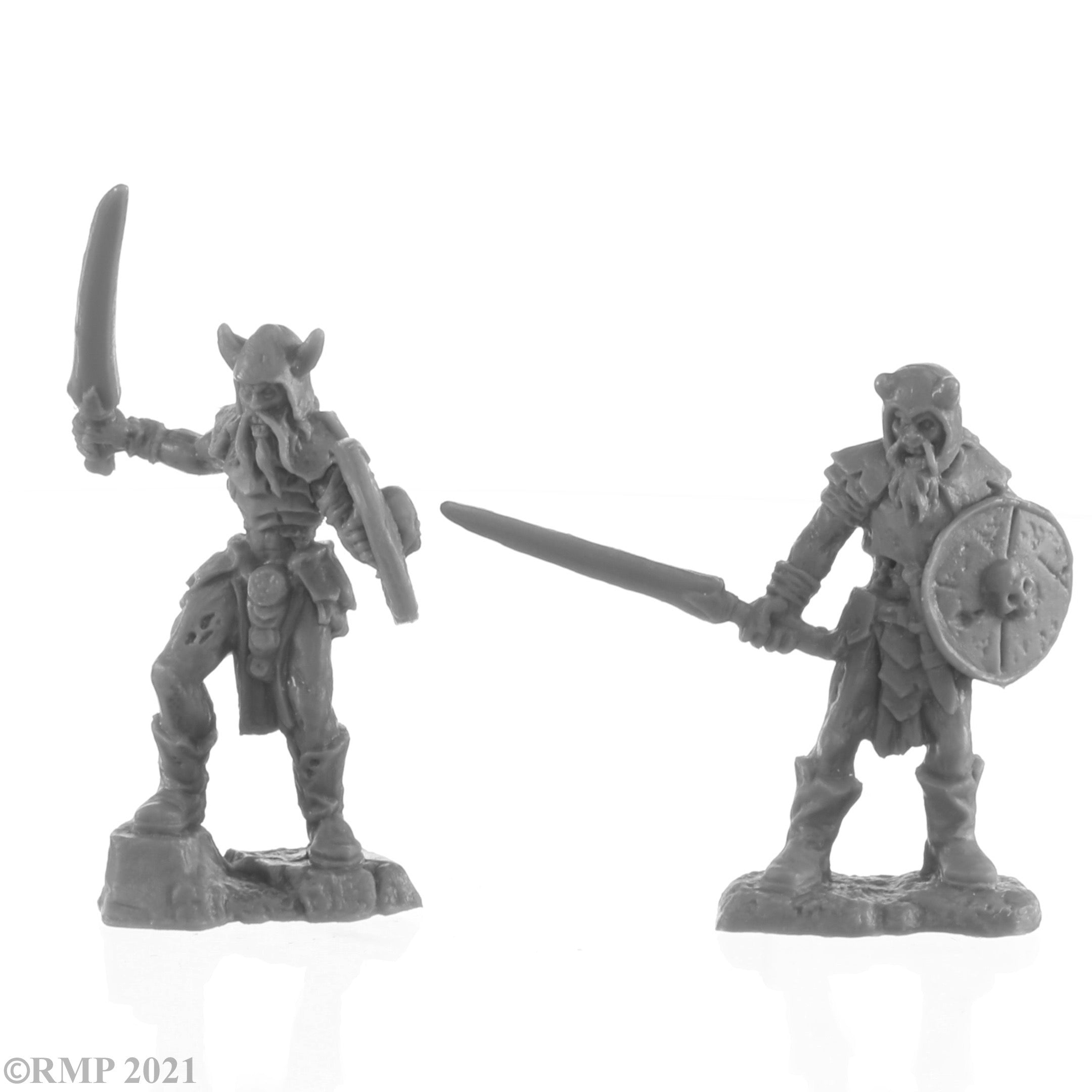 Rune Wight Warriors (2) - Reaper Bones Black