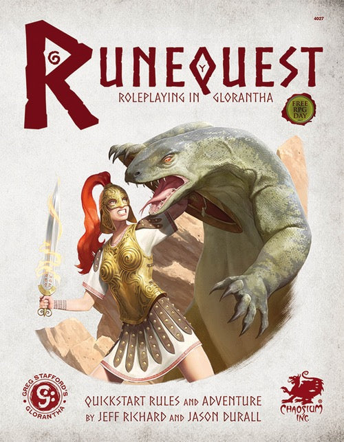 Quickstart Rules - Runequest