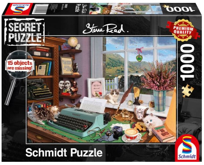 At The Writing table - Secret Puzzle 1000pc