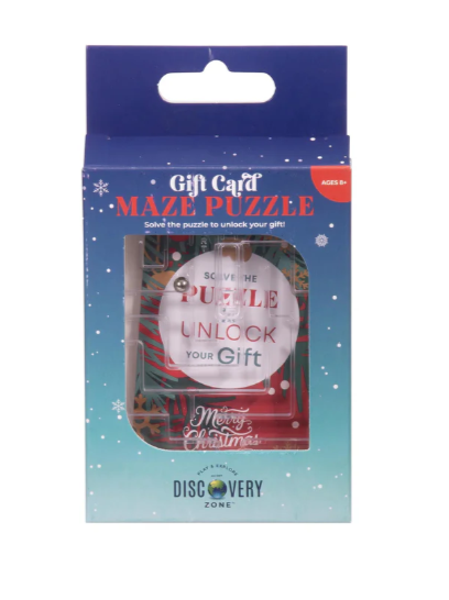 Gift Card Maze 3 asst.