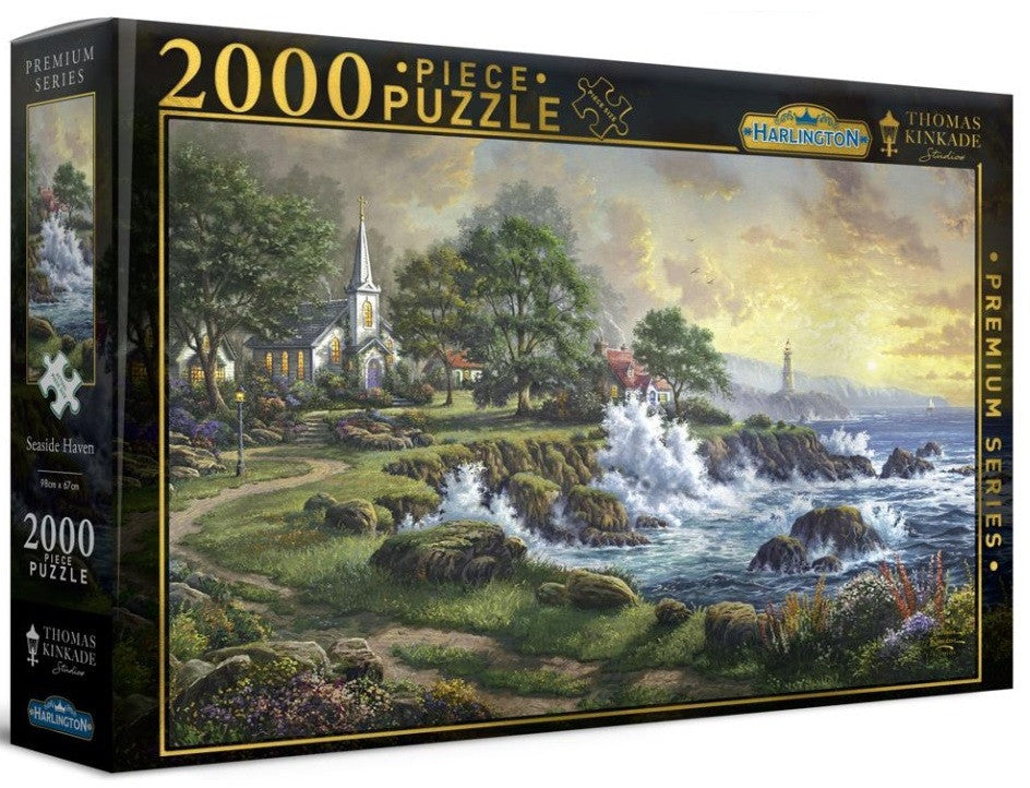 Seaside Haven 2000 pieces - Harlington Thomas Kinkade