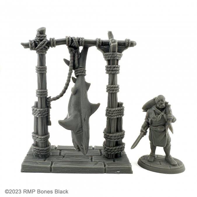 Shark Butcher - Reaper Bones Black