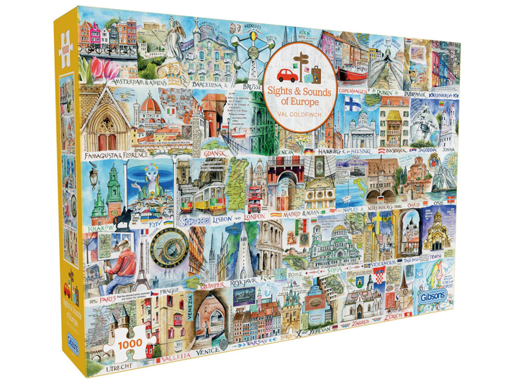 SIGHTS & SOUNDS OF EUROPE 1000