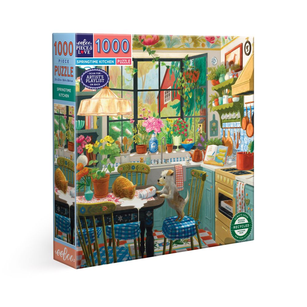 Springtime Kitchen - 1000pc